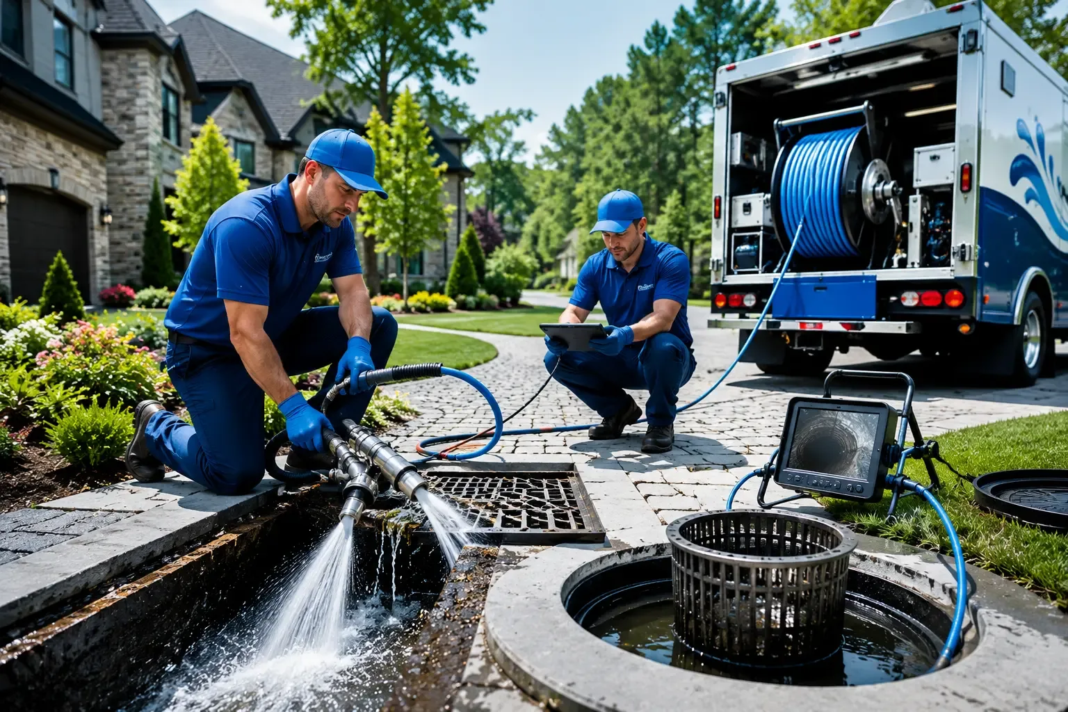 Local outdoor drain cleaning professionals in Ashburnham, MA